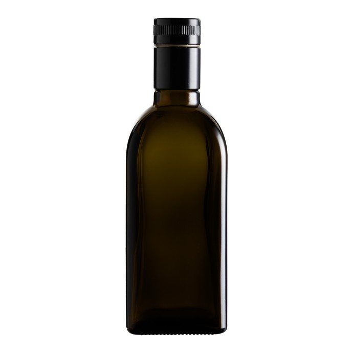Botella Frasca cristal oscuro 500 mL.